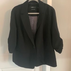 NWOT Torrid Ruched Sleeve Blazer